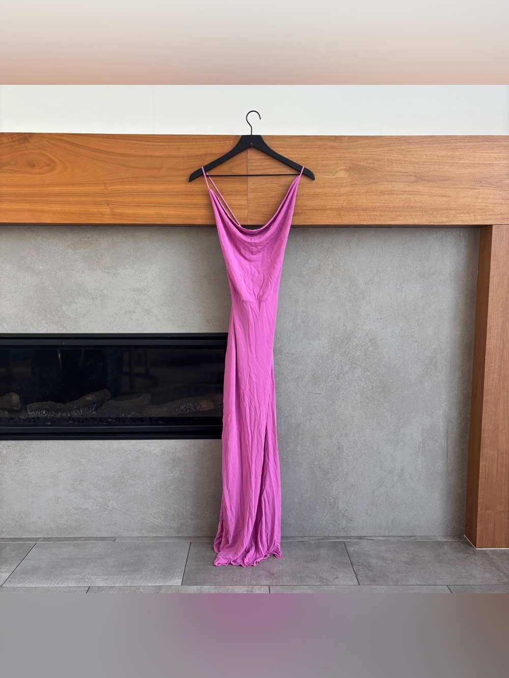 YIGAL-AZROUEL‎ Maxi Dress In Pink, Size S